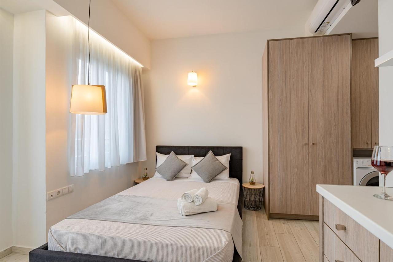 White & Gray Apartment Rethymno  Exterior photo